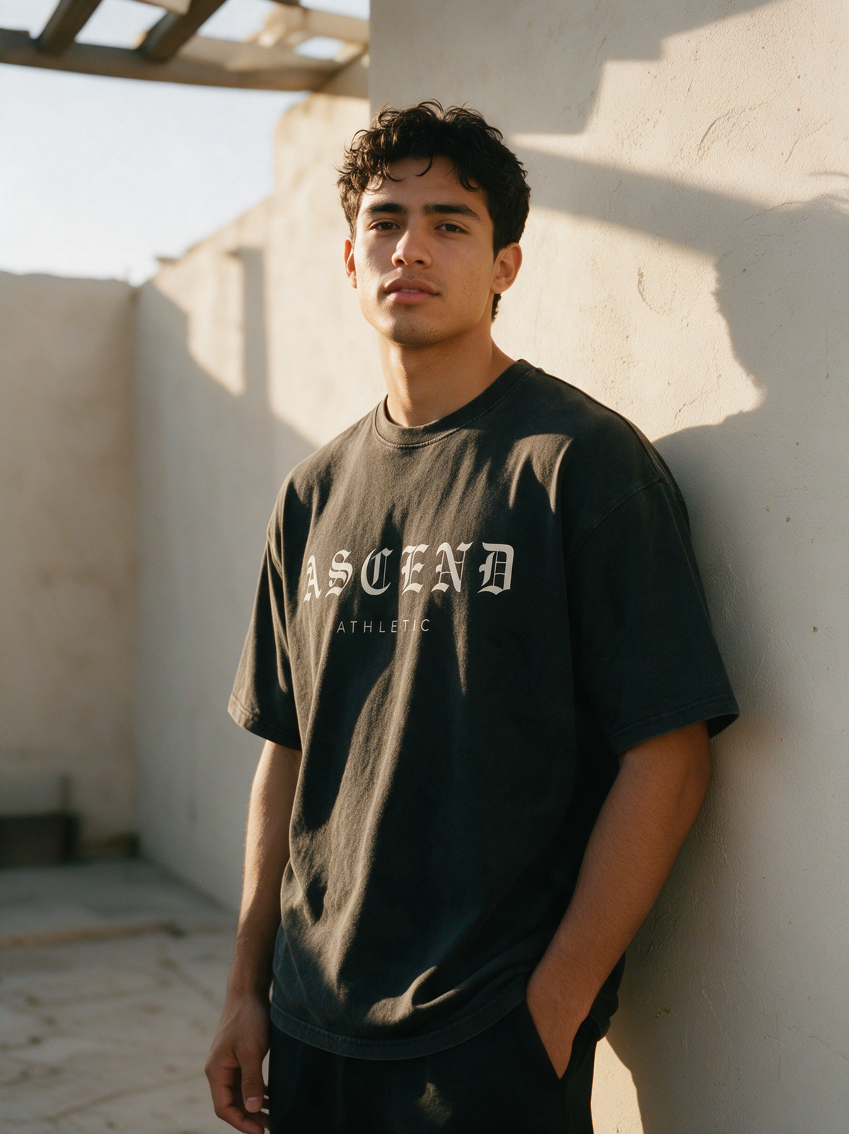 Ascend Athletic tee worn - Unashamed Faith campaign