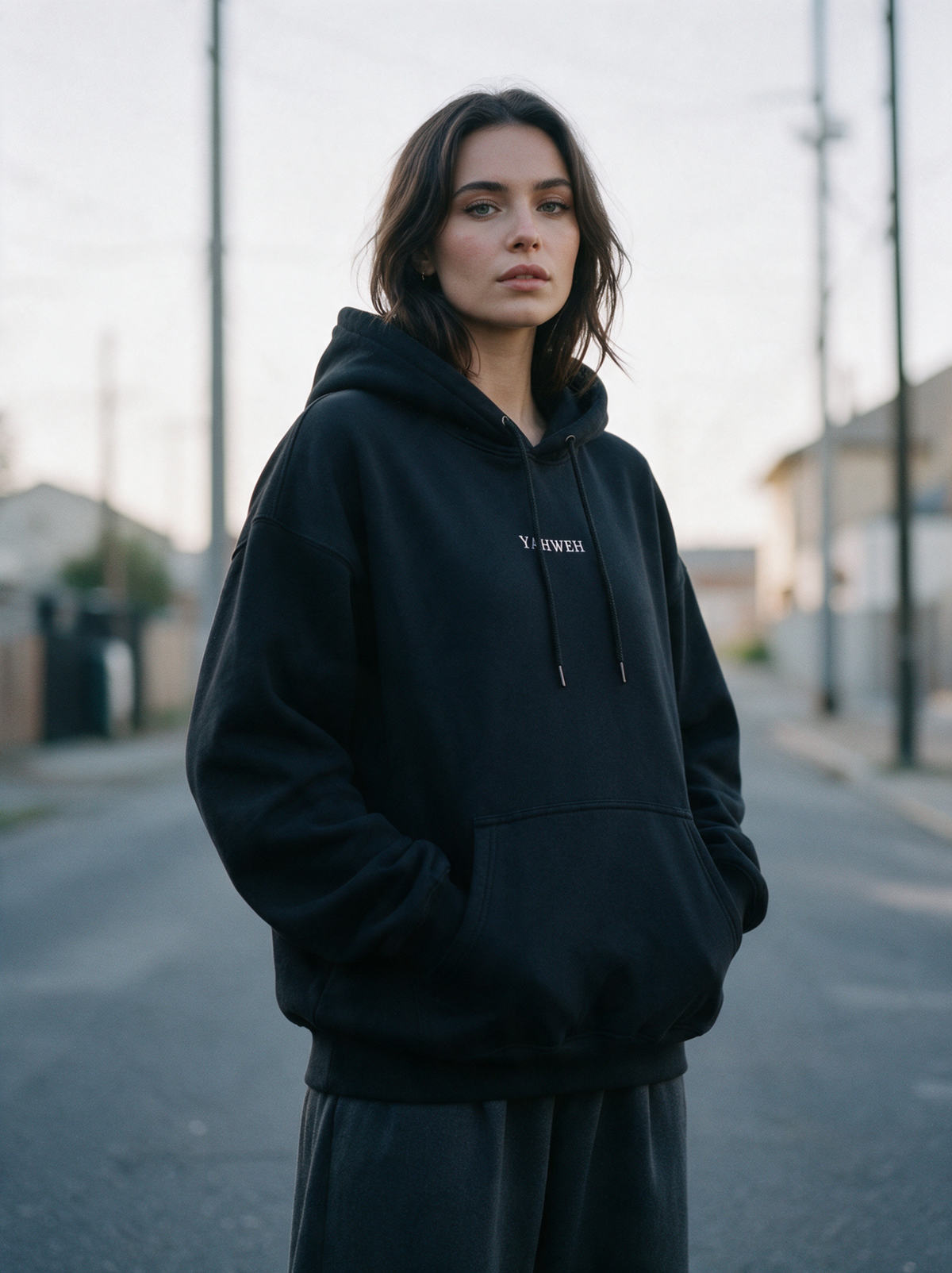 Unashamed Yahweh Hoodie worn - Unashamed Faith campaign