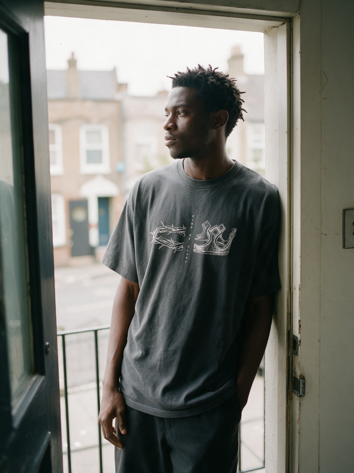 Thorn King tee worn